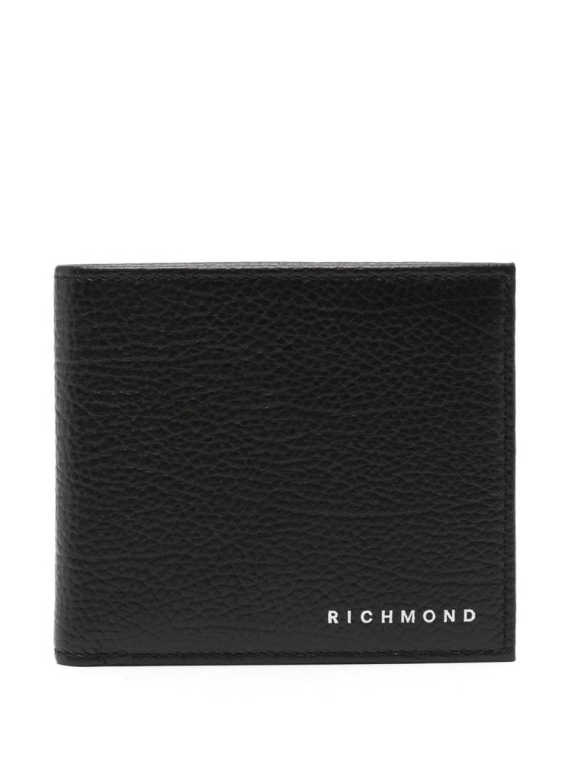 John Richmond leather wallet - Black von John Richmond