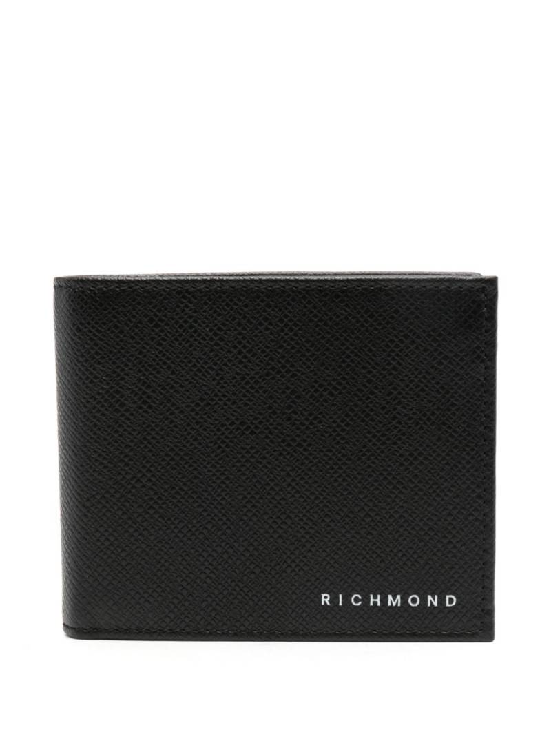 John Richmond leather wallet - Black von John Richmond