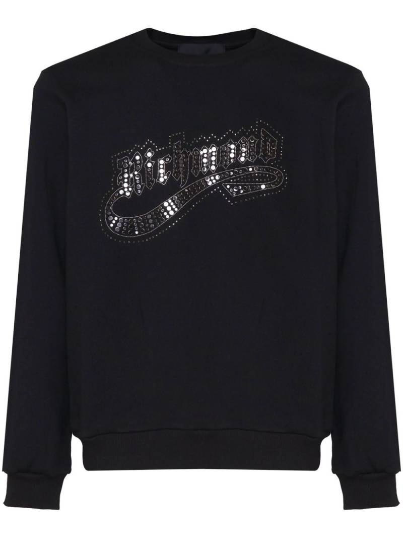 John Richmond logo-embellished sweatshirt - Black von John Richmond