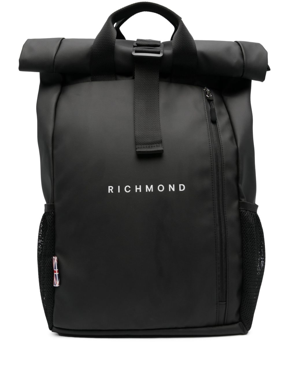 John Richmond logo-print backpack - Black von John Richmond