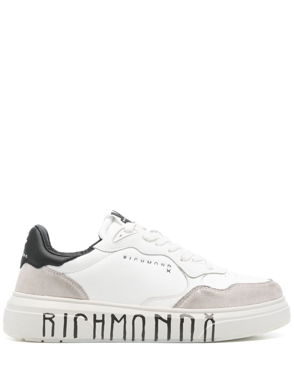 John Richmond logo-print sneakers - Neutrals von John Richmond