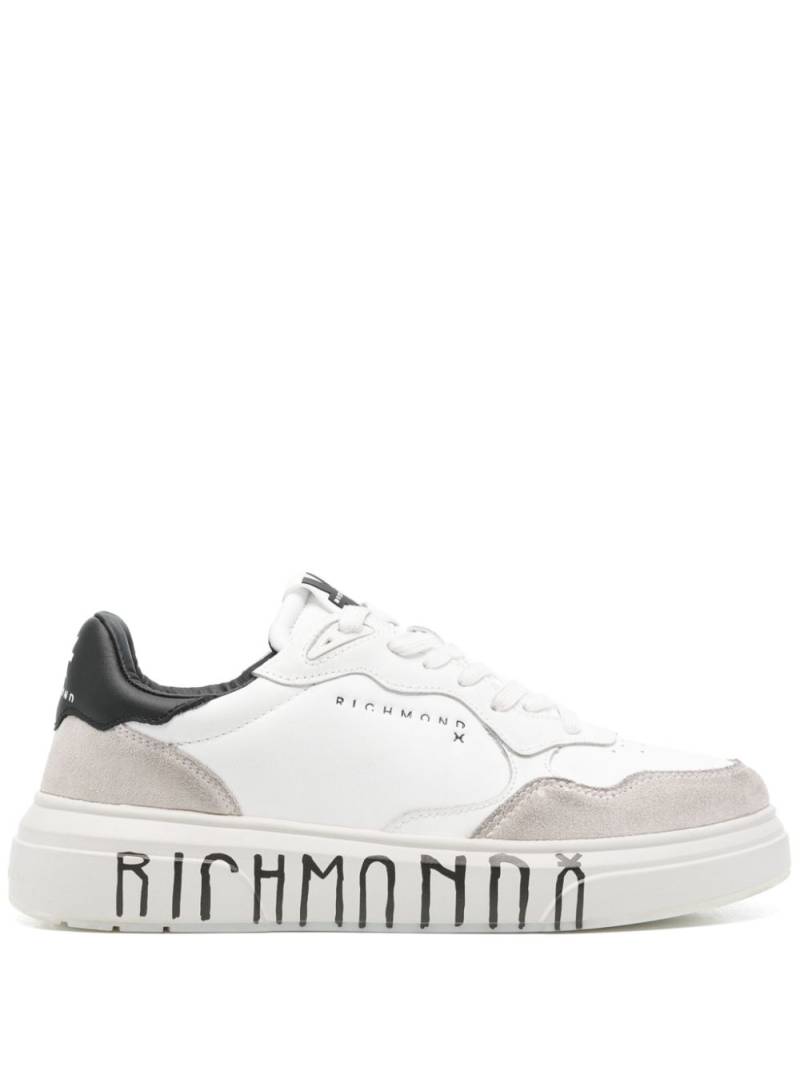 John Richmond logo-print sneakers - Neutrals von John Richmond