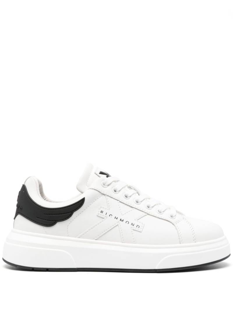 John Richmond logo-print sneakers - White von John Richmond