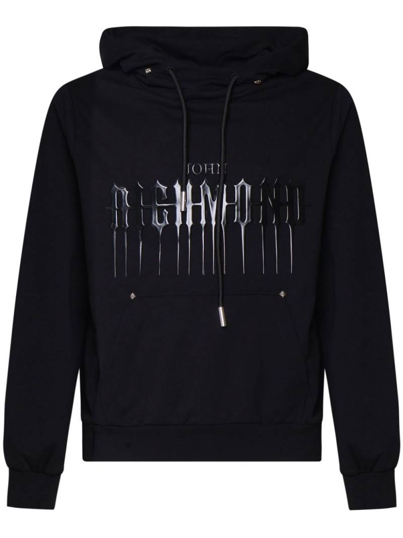 John Richmond logo-print sweatshirt - Black von John Richmond