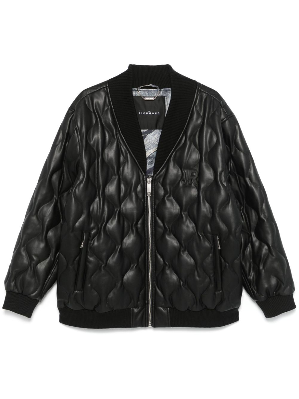 John Richmond padded jacket - Black von John Richmond