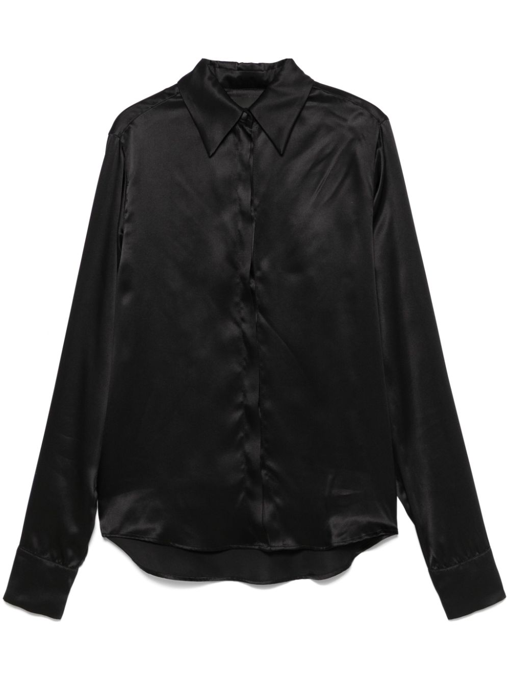 John Richmond silk shirt - Black von John Richmond