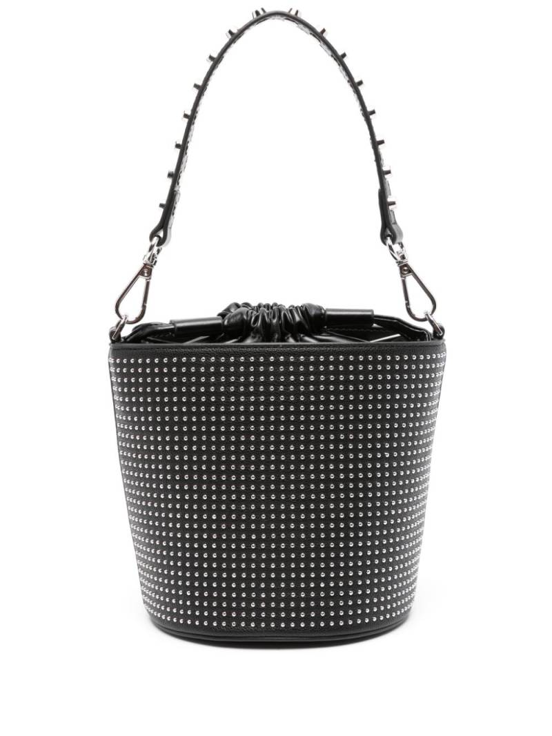 John Richmond stud-embellished bucket bag - Black von John Richmond