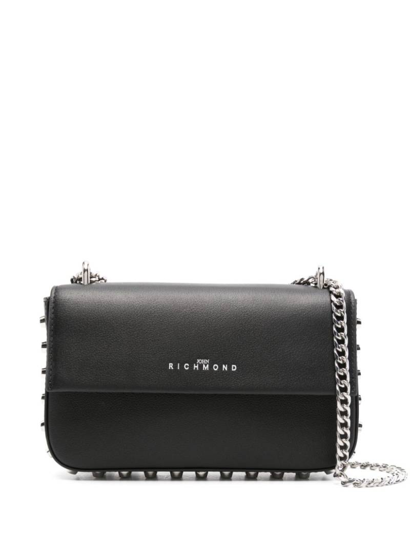 John Richmond stud-embellished shoulder bag - Black von John Richmond