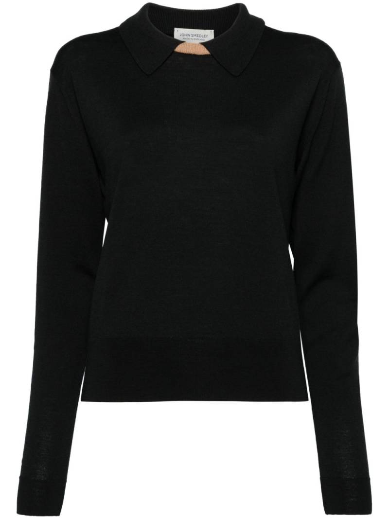 John Smedley Lizzy sweater - Black von John Smedley