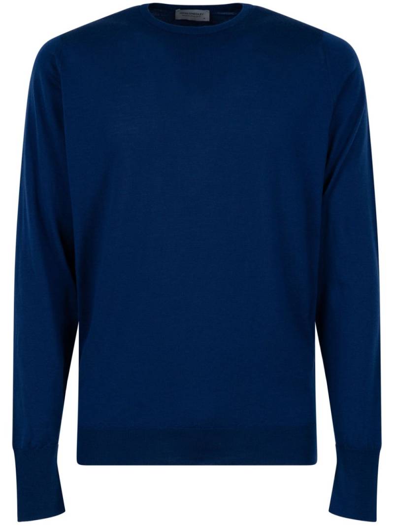 John Smedley Marcus jumper - Blue von John Smedley