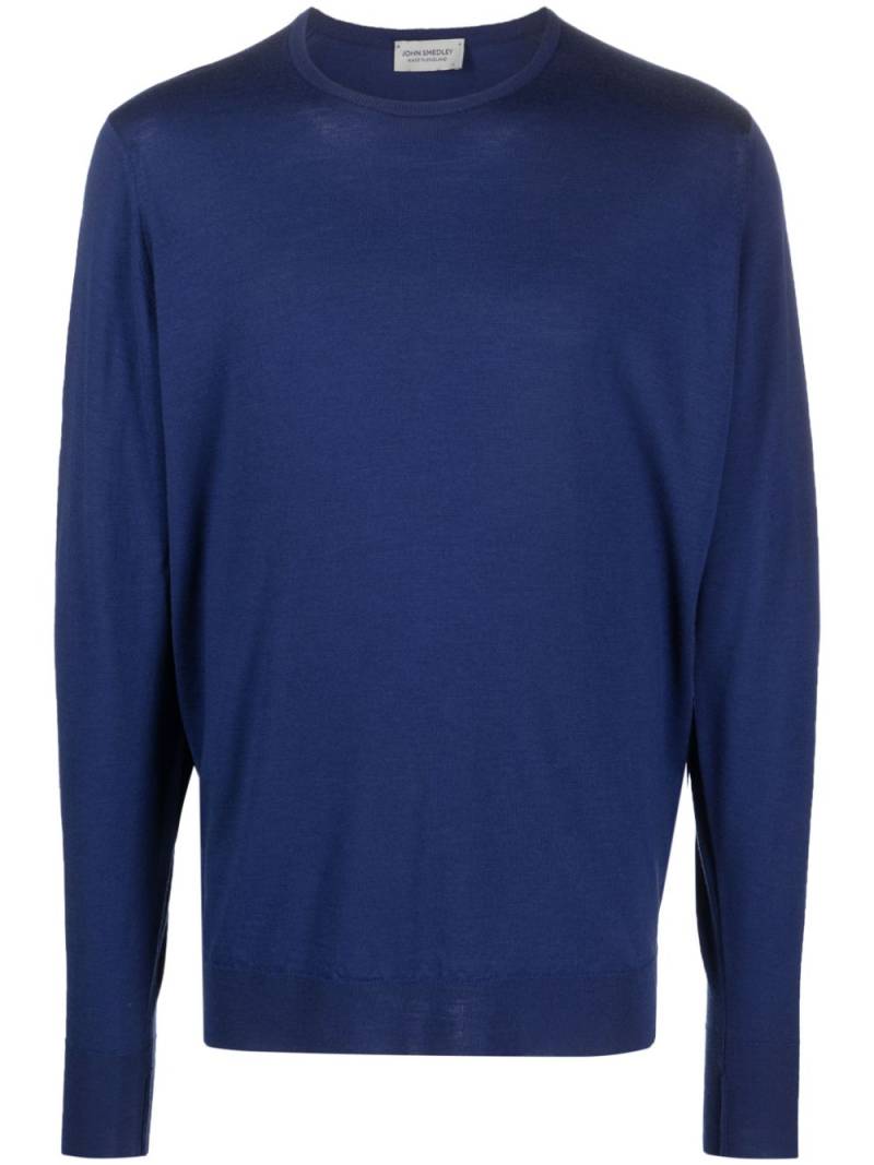 John Smedley Marcus wool jumper - Blue von John Smedley