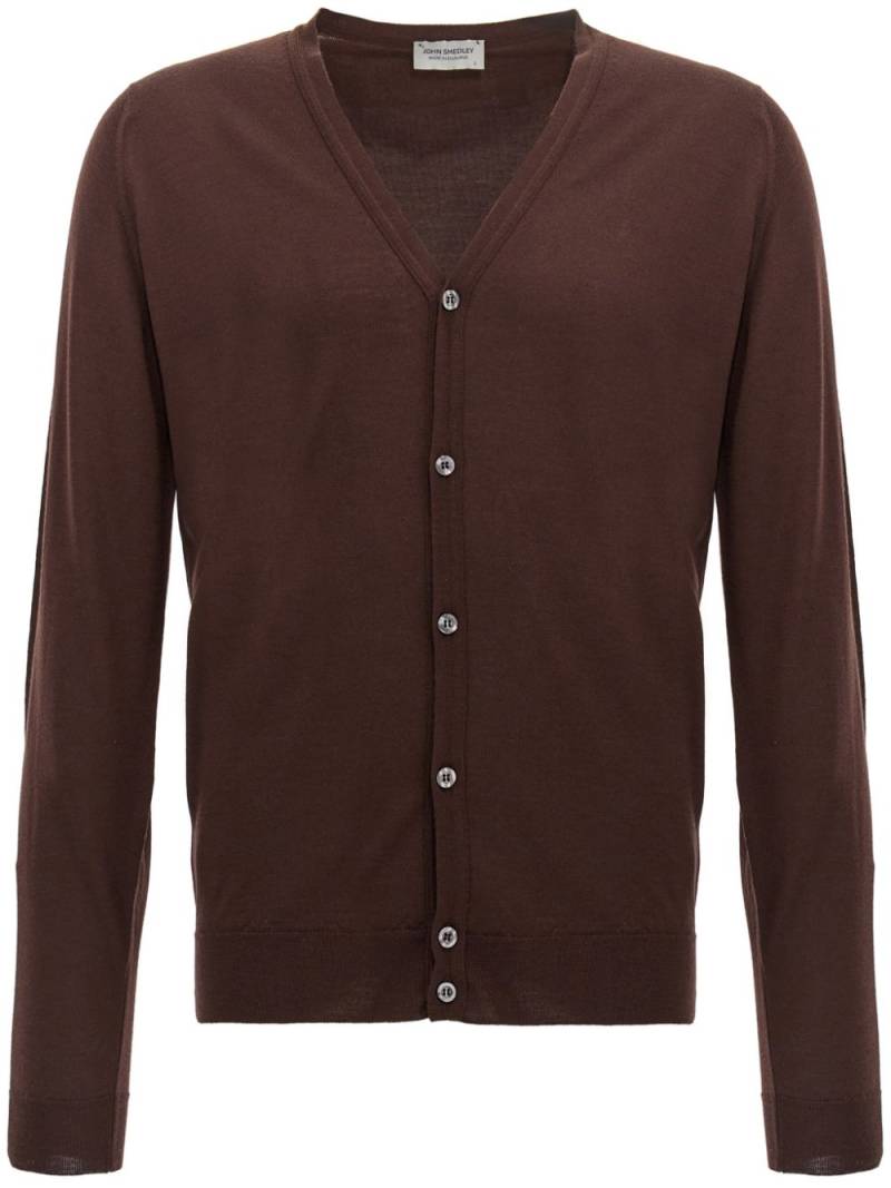 John Smedley Petworth cardigan - Brown von John Smedley