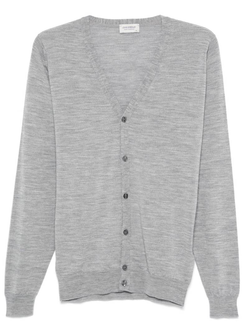 John Smedley Petworth cardigan - Grey von John Smedley