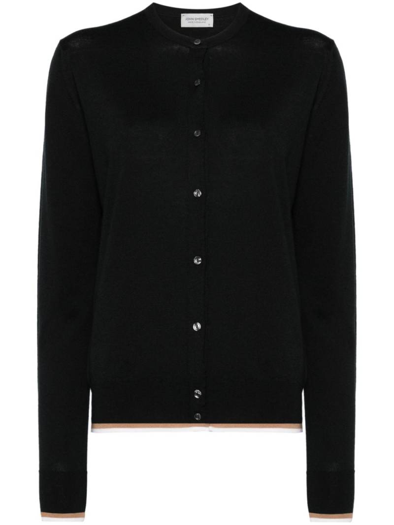 John Smedley Raina cardigan - Black von John Smedley