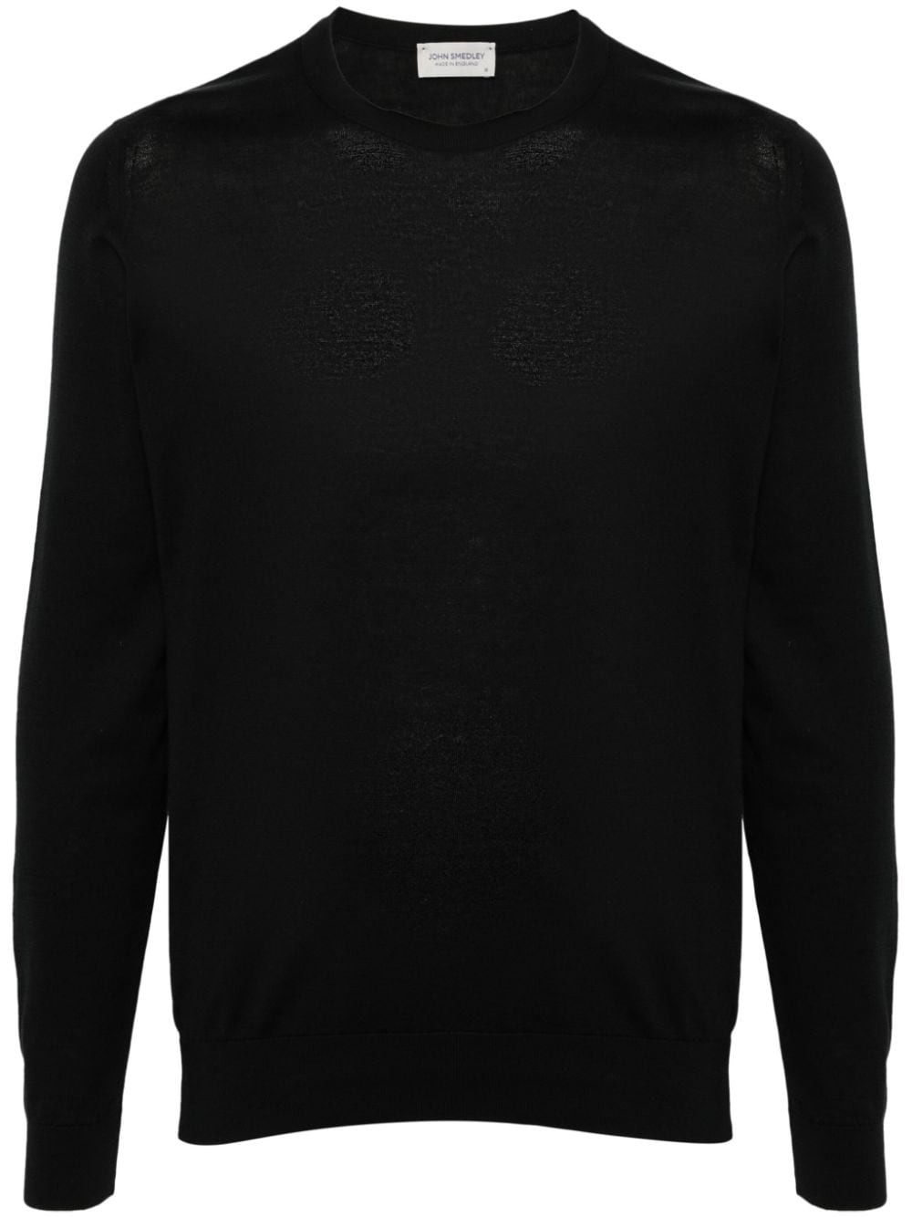 John Smedley Rowland cotton jumper - Black von John Smedley