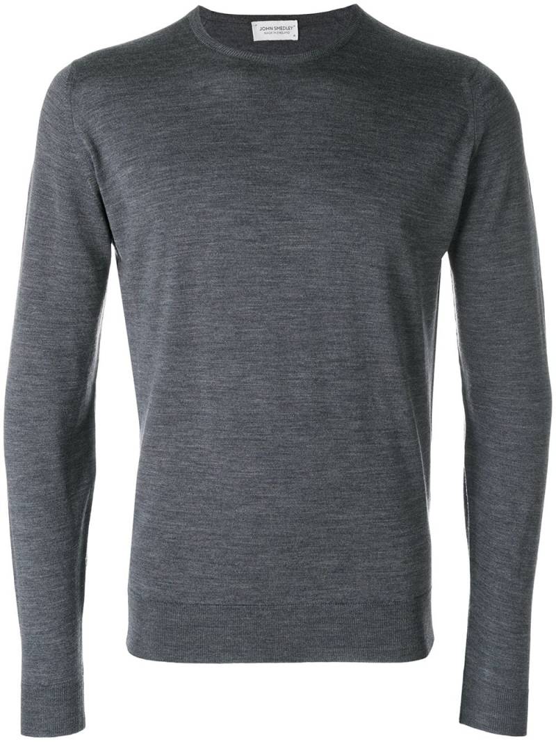 John Smedley crew neck jumper - Grey von John Smedley