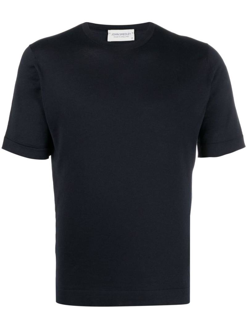 John Smedley jersey-knit cotton T-Shirt - Blue von John Smedley