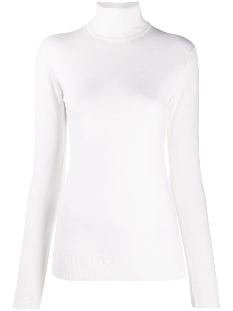 John Smedley roll-neck knit jumper - White von John Smedley