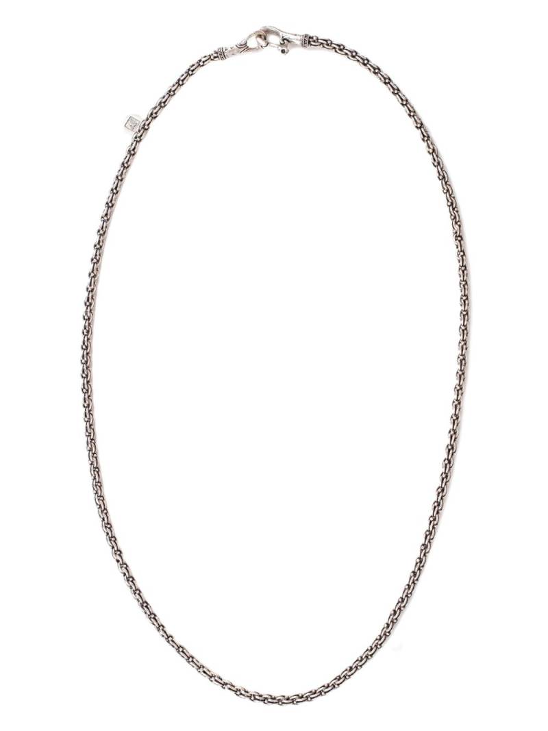 John Varvatos cable link chain necklace - Silver von John Varvatos