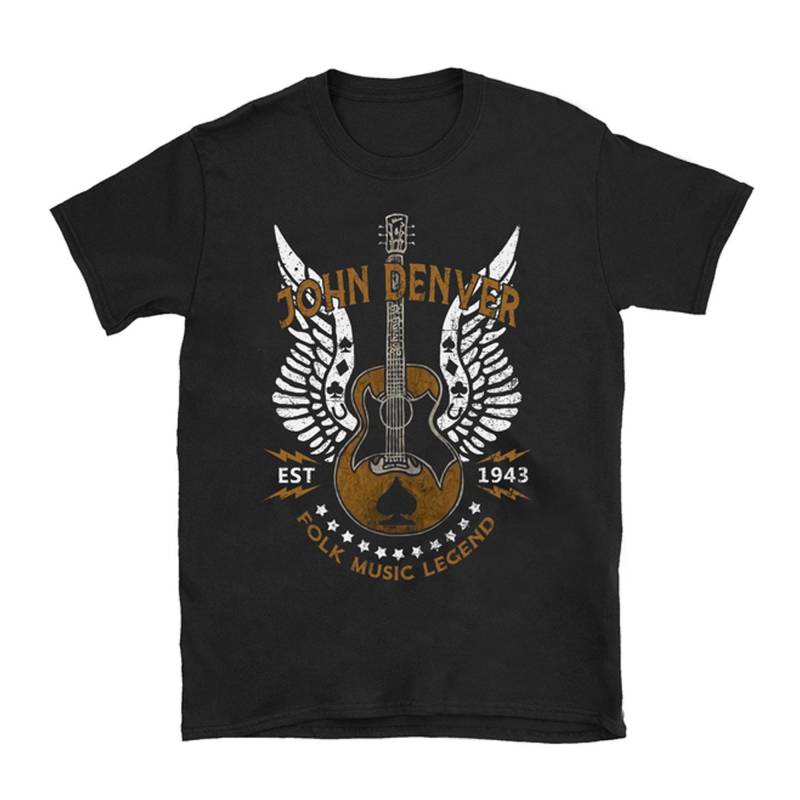 Outlaw Tshirt Damen Schwarz L von Johnny Cash