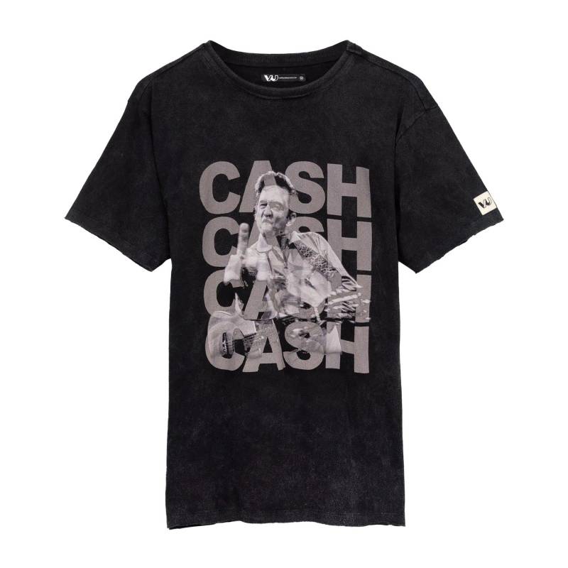 Johnny Cash - TShirt, für Damen, Schwarz, Größe S von Johnny Cash