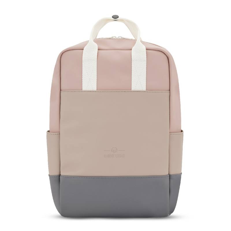 Hailey - Rucksack, Beige-Rosa von Johnny Urban