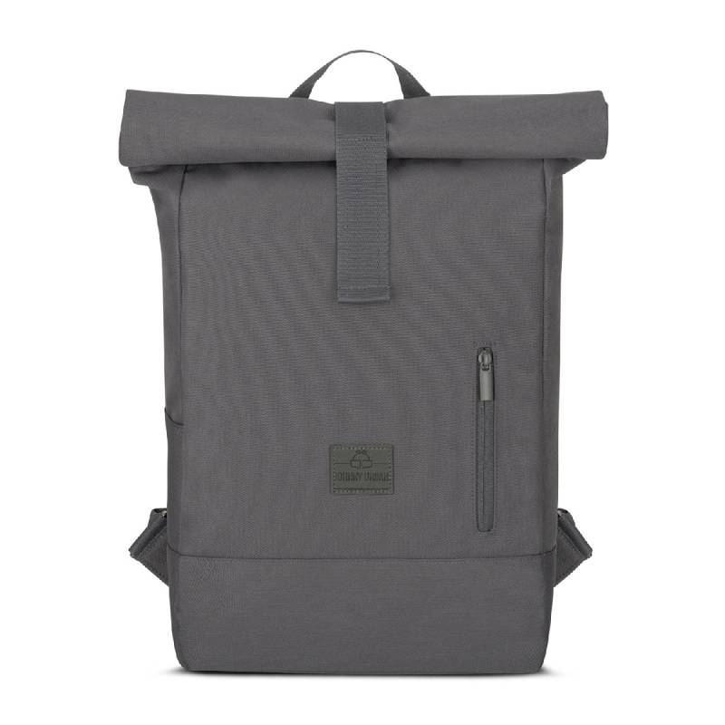 Robin - Rolltop Rucksack M, Dunkelgrau von Johnny Urban