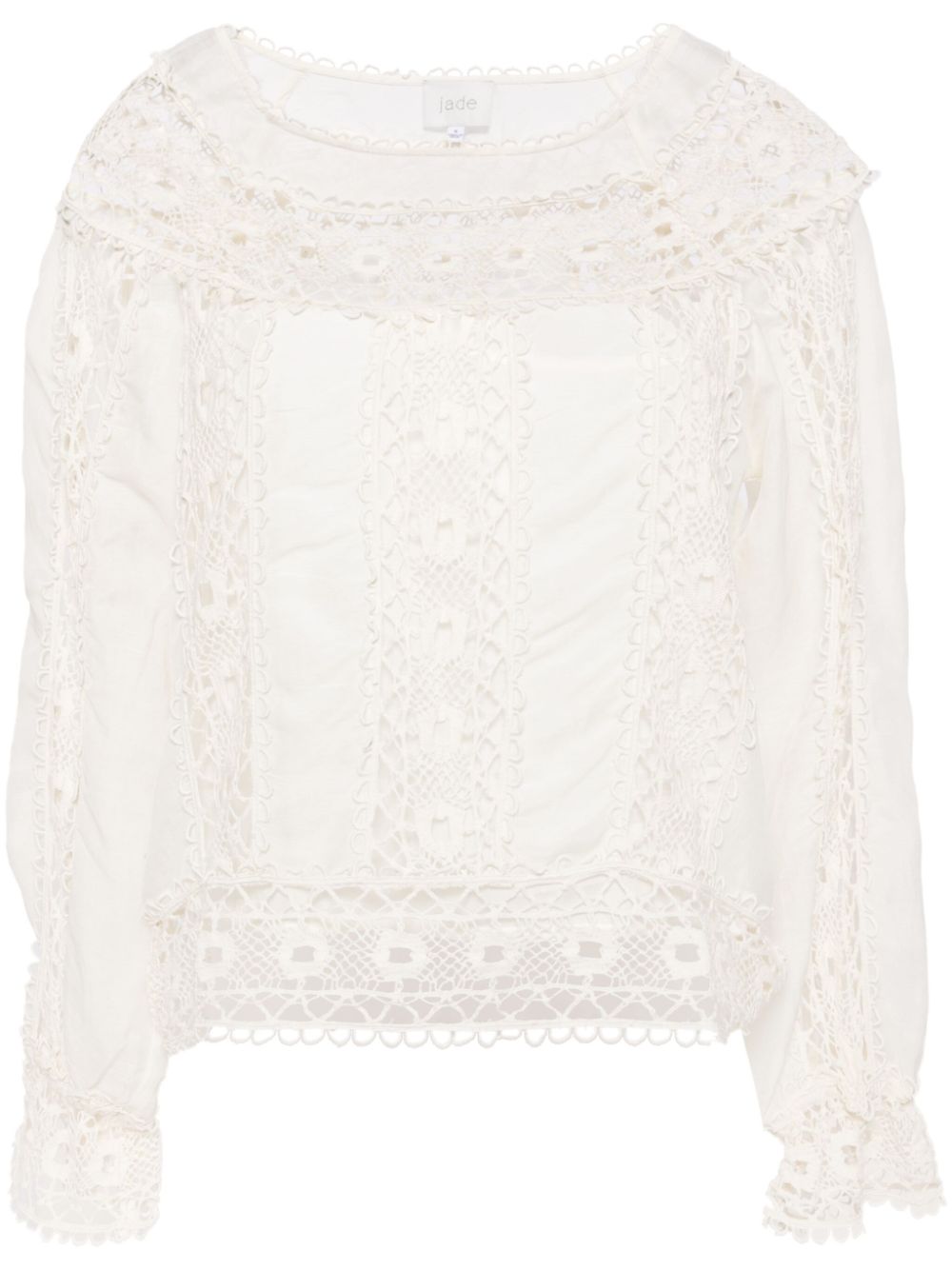 Johnny Was Danila lace blouse - Neutrals von Johnny Was