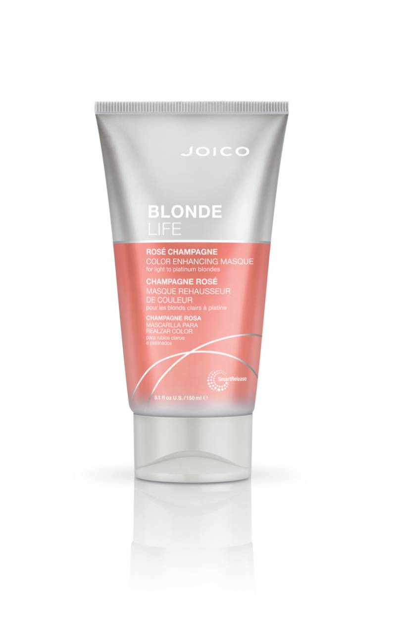 Blonde Life - Rose Champagne Color Enhancing Mask von Joico