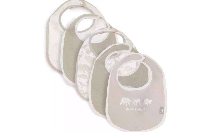 Jollein Lätzchen »5er Set Animals 27 x 22 cm«, (5 St.) von Jollein