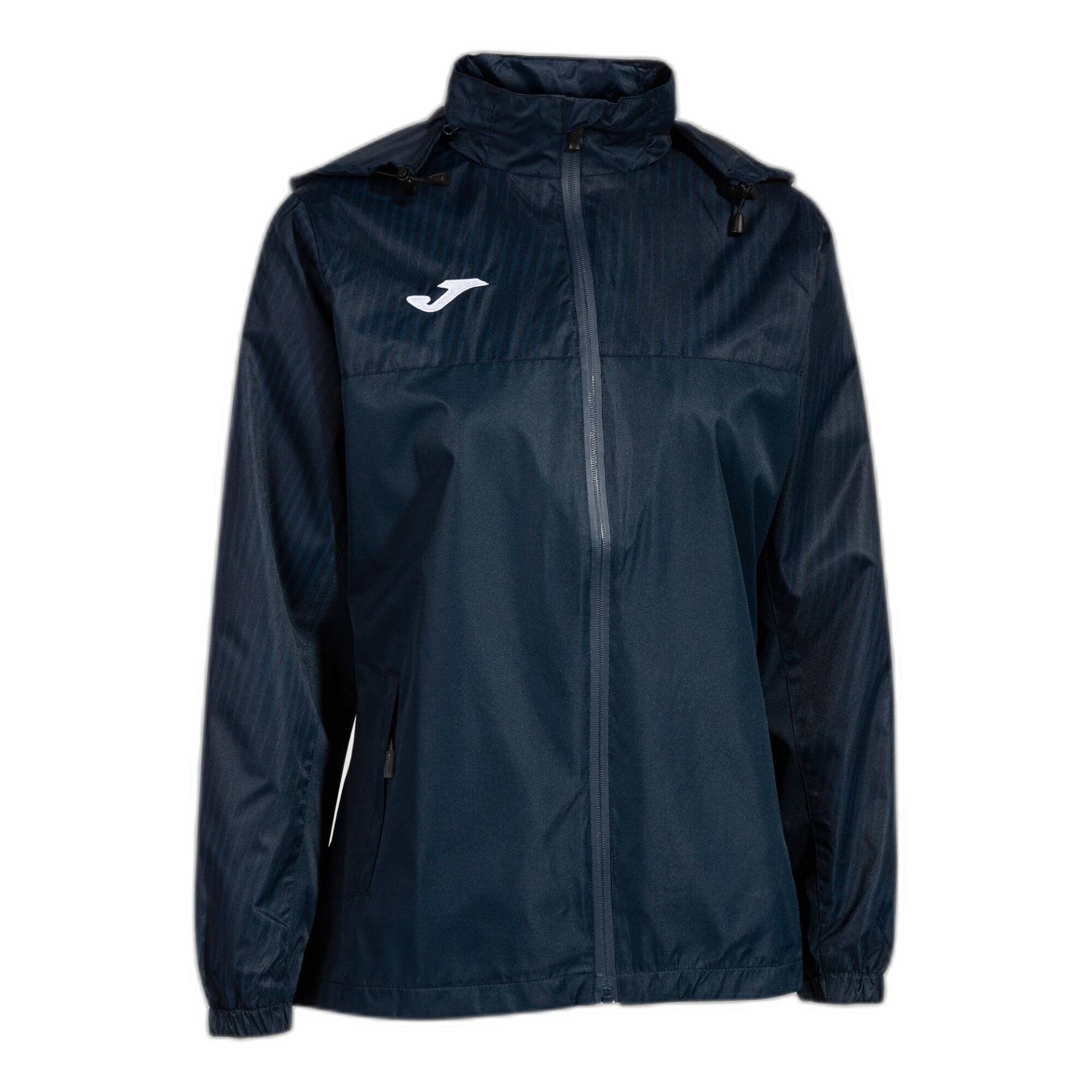 Regenjacke Mit Reißverchlu Und Kapuze, Damen Montreal Unisex  S von Joma