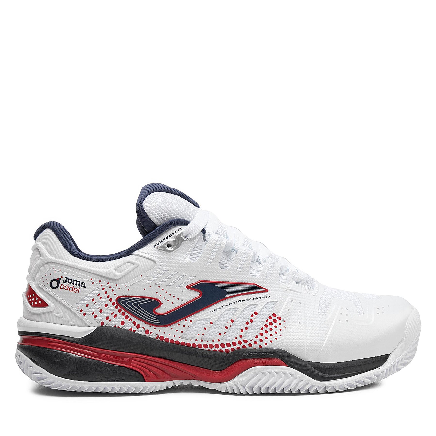 Tennisschuhe Joma Slam Jr 2302 JSLAMW2302C Weiß von Joma