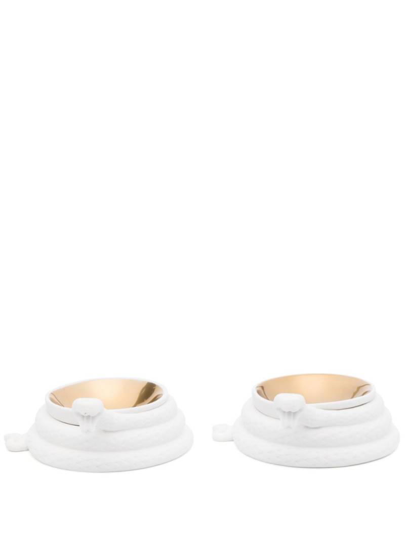 Jonathan Adler Eden salt and pepper cellars - White von Jonathan Adler