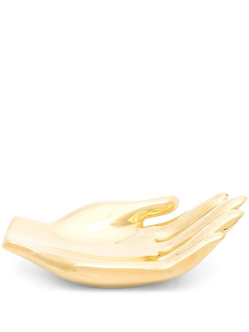 Jonathan Adler brass hand-shaped bowl - Gold von Jonathan Adler