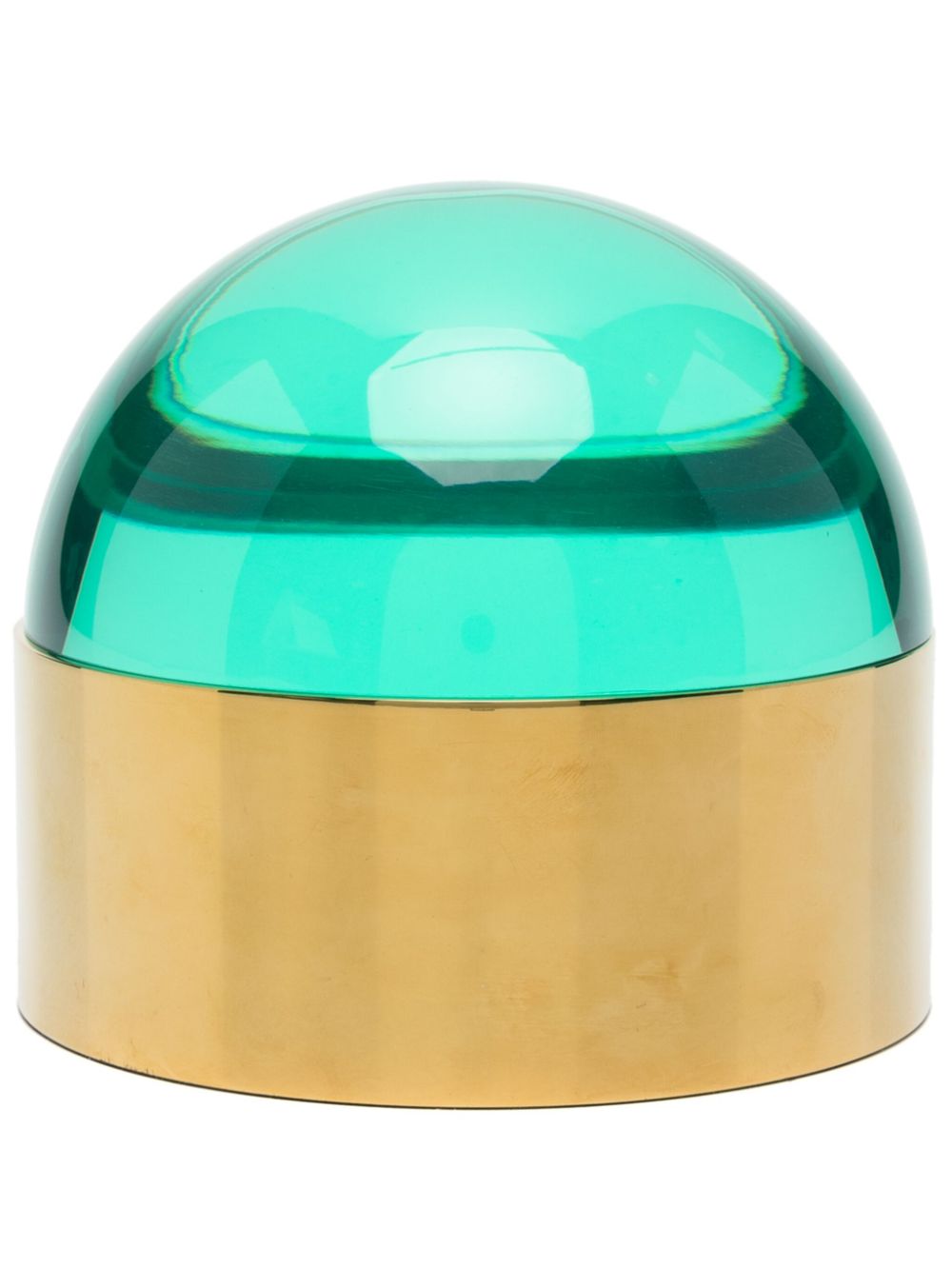 Jonathan Adler medium Globo box (13cm x 15cm) - Gold von Jonathan Adler