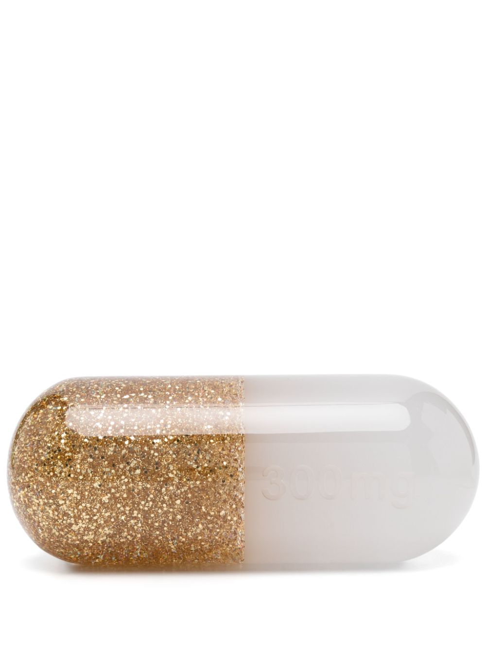 Jonathan Adler medium pill ornament (17cm x 6cm) - Gold von Jonathan Adler