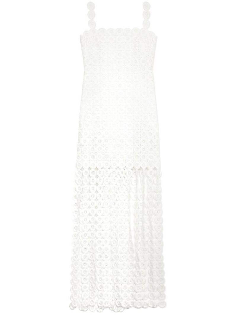 Simkhai fringe-detail sleeveless dress - White von Simkhai