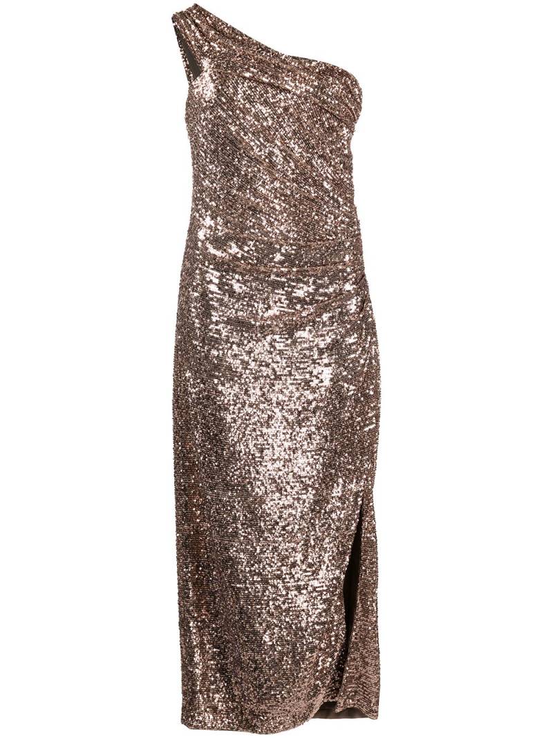 Simkhai sequin-embellished one-shoulder gown - Gold von Simkhai