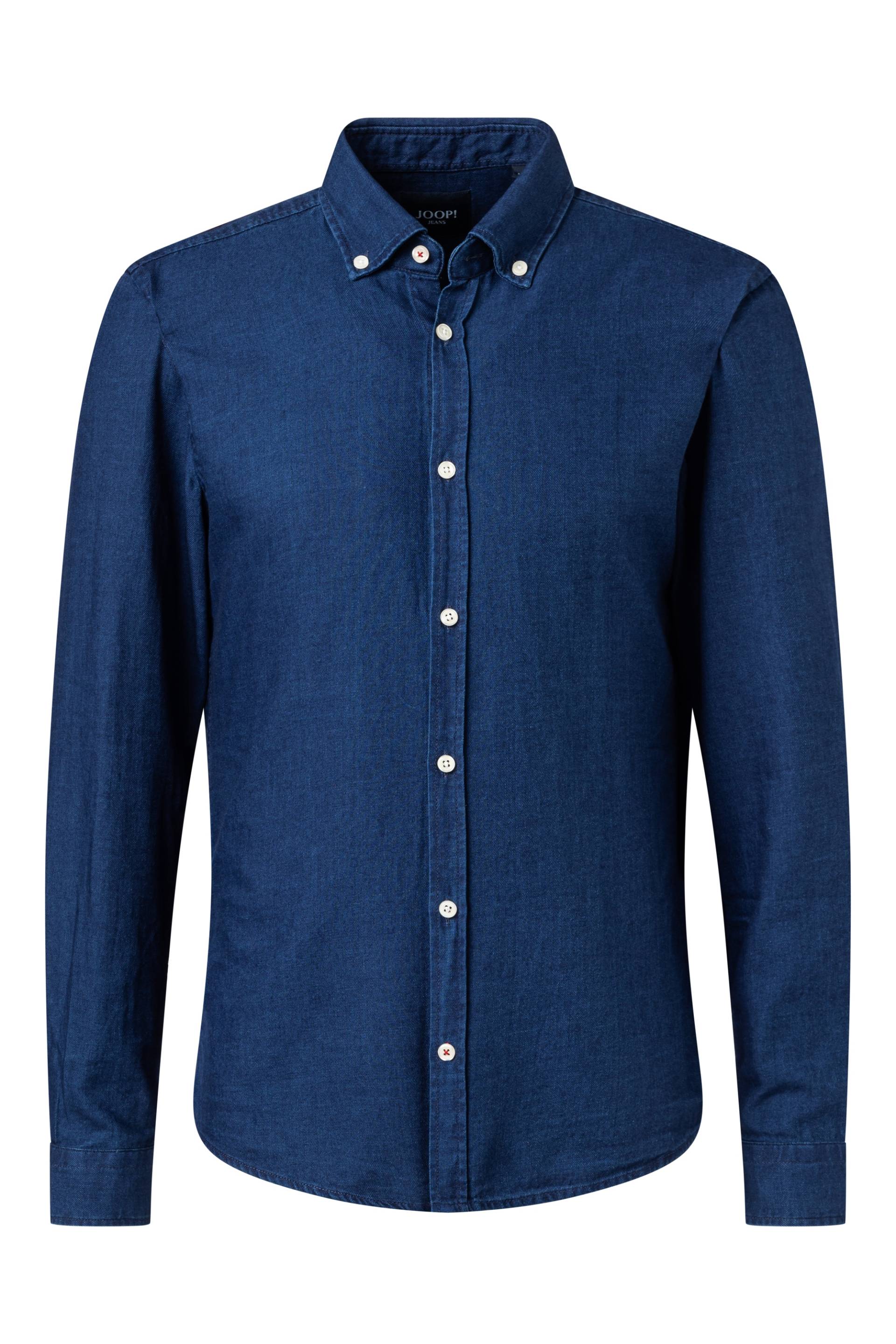 Joop Jeans Jeanshemd »Heli3-W«, Logostickerei, Slim Fit Joop Jeans Jeanshemd »Heli3-W«, Logostickerei, Slim Fit von Joop Jeans