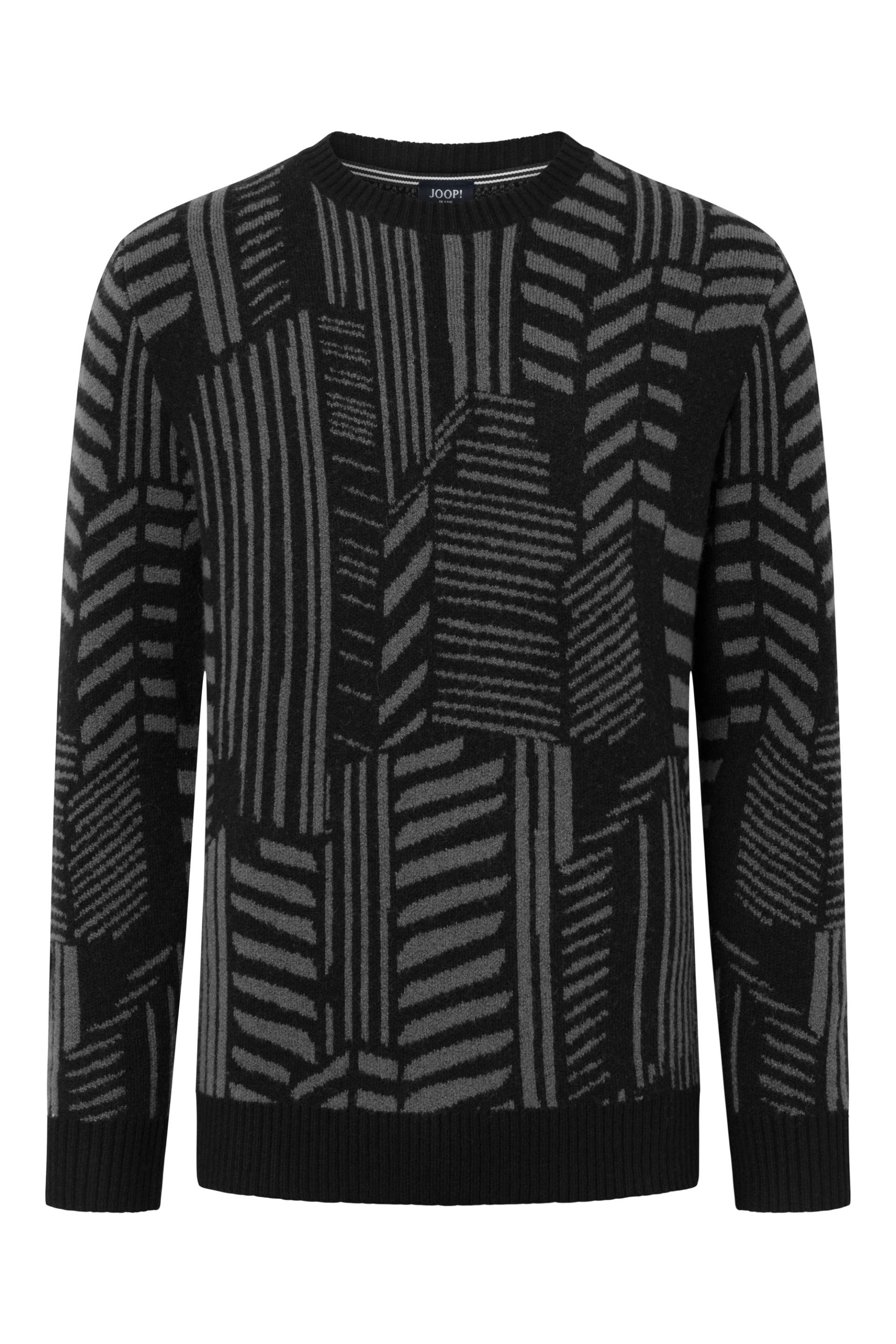 Joop Jeans Rundhalspullover »Skyo«, mit trendigem Muster Joop Jeans Rundhalspullover »Skyo«, mit trendigem Muster von Joop Jeans
