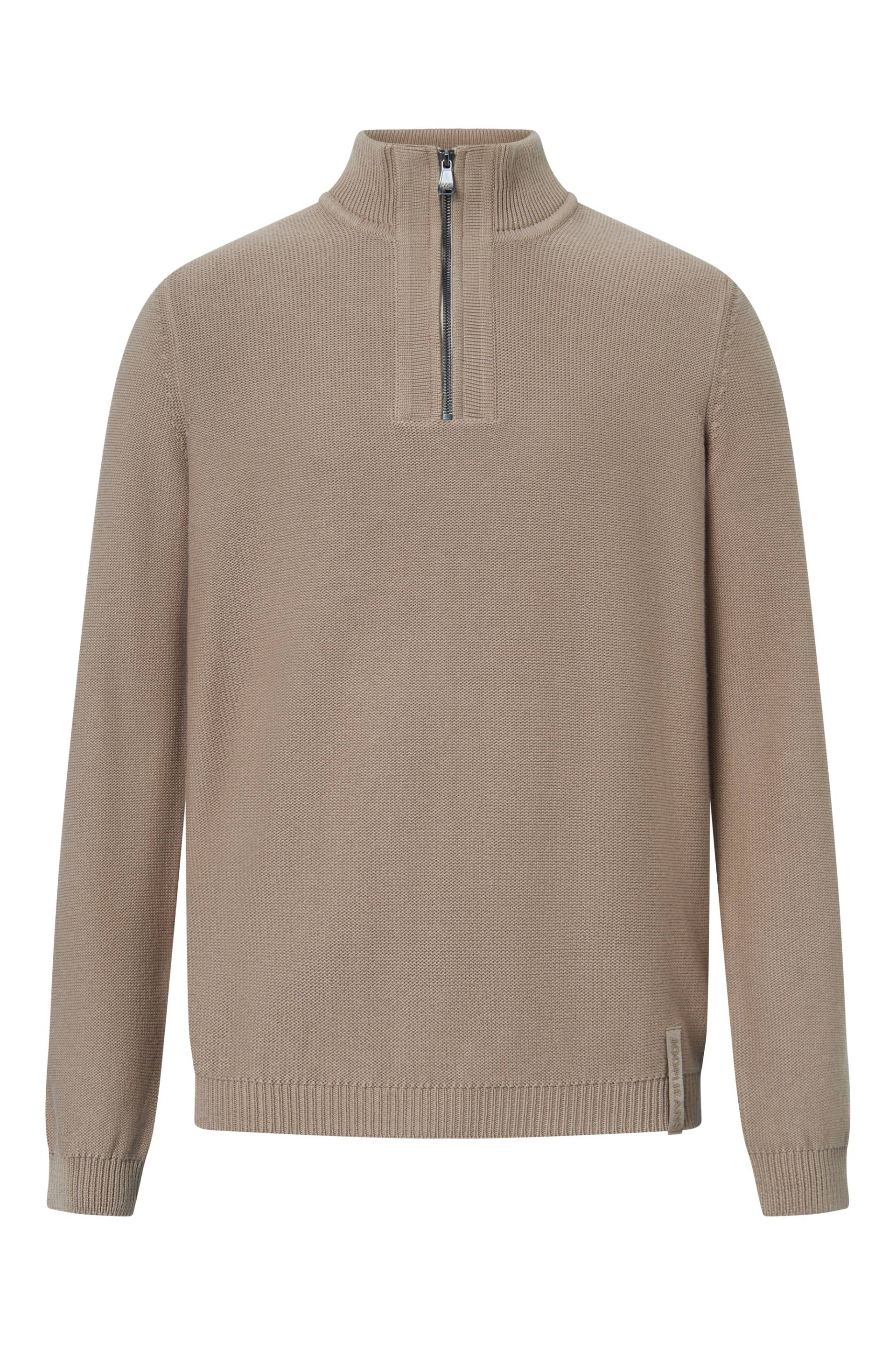 Joop Jeans Stehkragenpullover »Paulin«, Metallreissverschluss, elastischem Bund von Joop Jeans