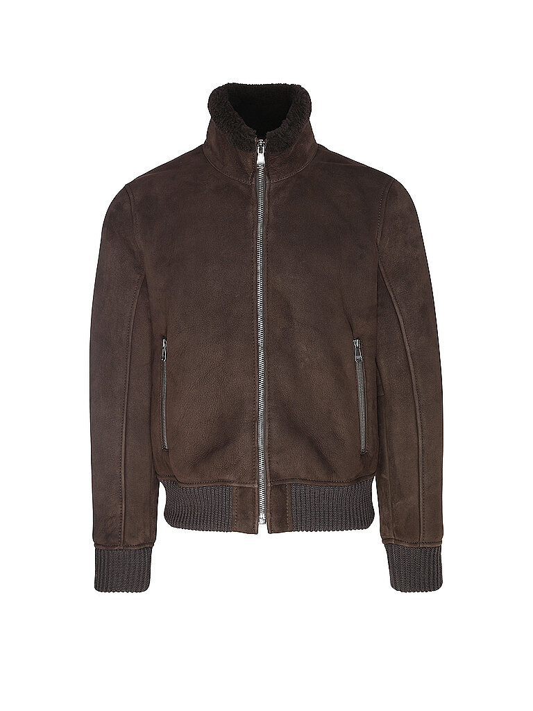 JOOP Lederjacke RAZOR braun | 48 von Joop