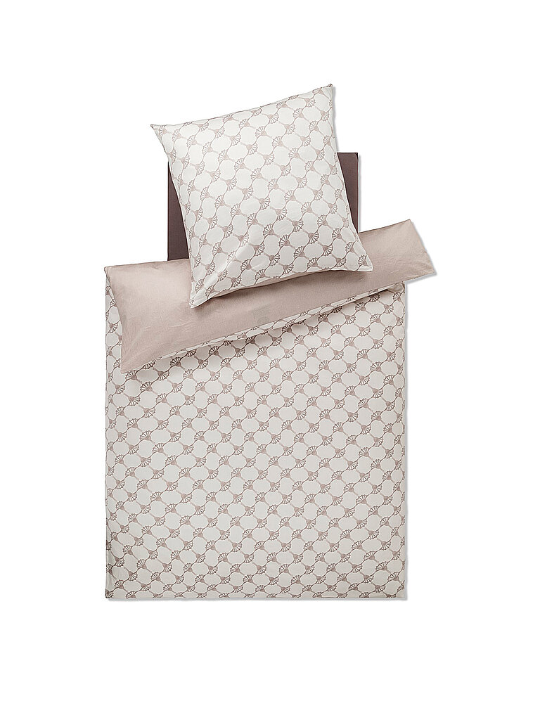 JOOP Satin Bettwäsche 70x90cm/140x200cm CORNFLOWER DOUBLE Beige beige JOOP Satin Bettwäsche 70x90cm/140x200cm CORNFLOWER DOUBLE Beige beige von Joop