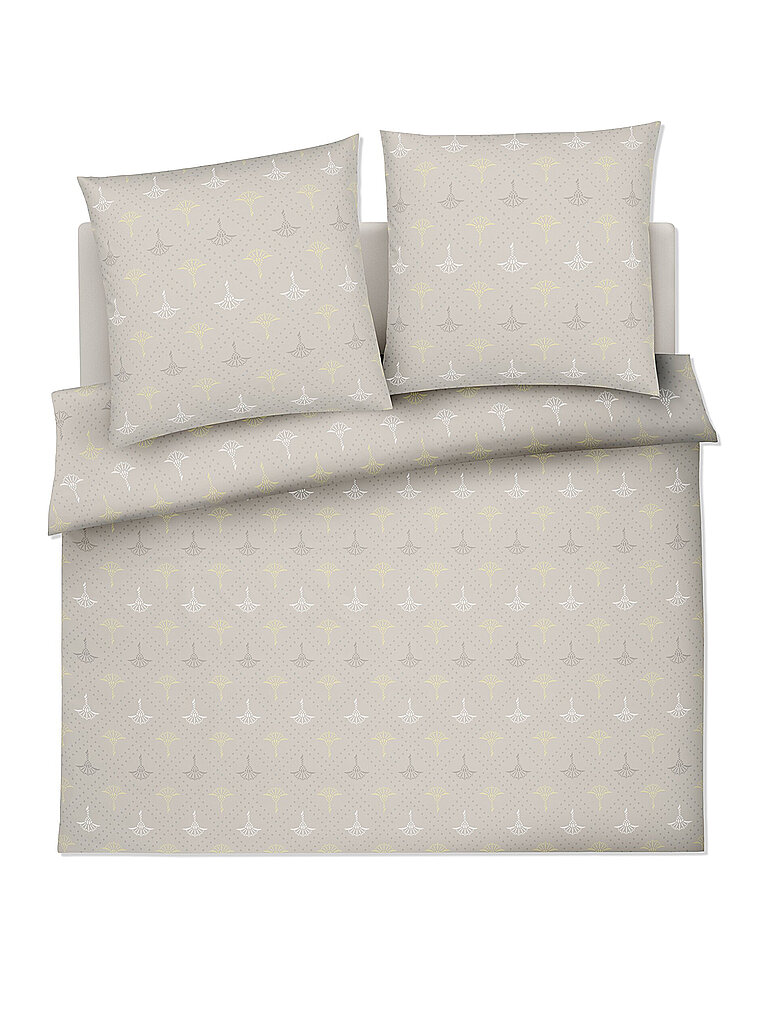 JOOP Satin Bettwäsche CORNFLOWER CHARM 2x 70x90cm/200x200cm Vanille creme JOOP Satin Bettwäsche CORNFLOWER CHARM 2x 70x90cm/200x200cm Vanille creme von Joop