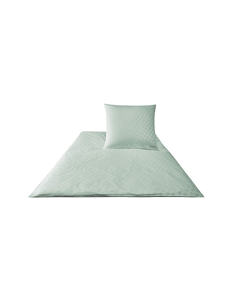 JOOP Satin Bettwäsche Cornflower 2x 70x90cm/200x200cm Silber silber JOOP Satin Bettwäsche Cornflower 2x 70x90cm/200x200cm Silber silber von Joop