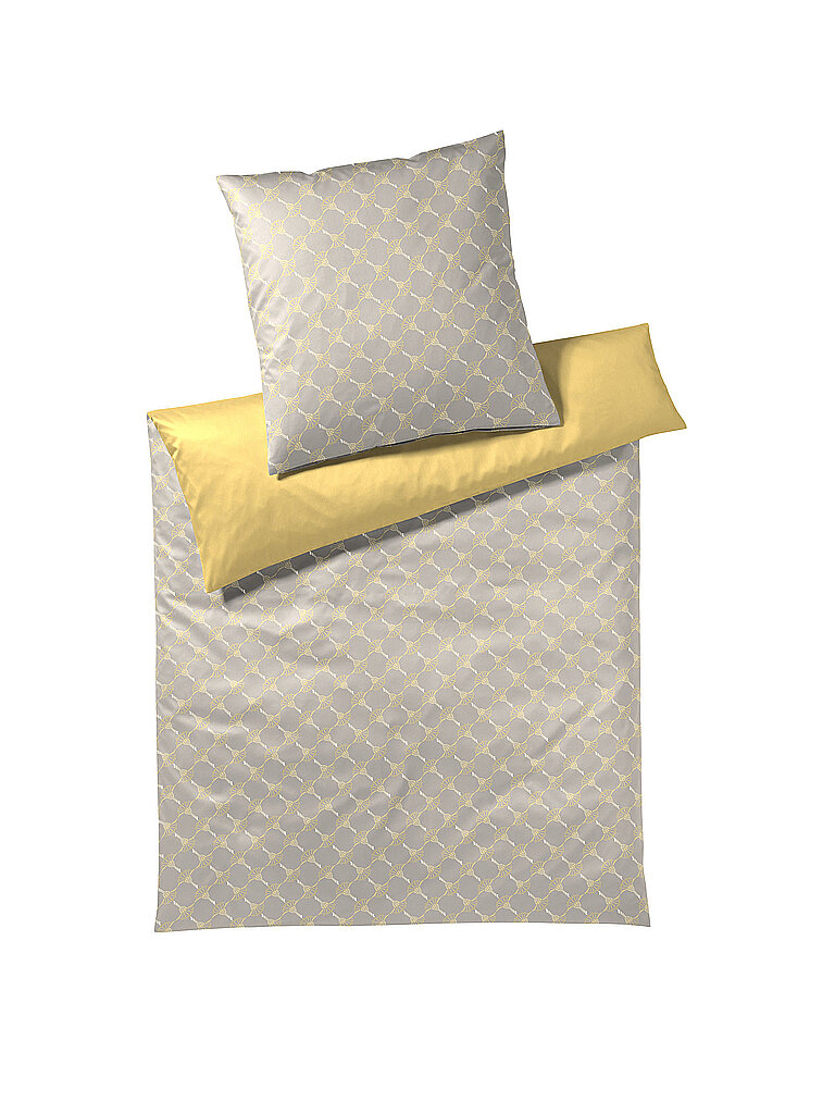 JOOP Satin Bettwäsche Cornflower Double 2x 70x90cm / 200x200cm Gelb gelb JOOP Satin Bettwäsche Cornflower Double 2x 70x90cm / 200x200cm Gelb gelb von Joop