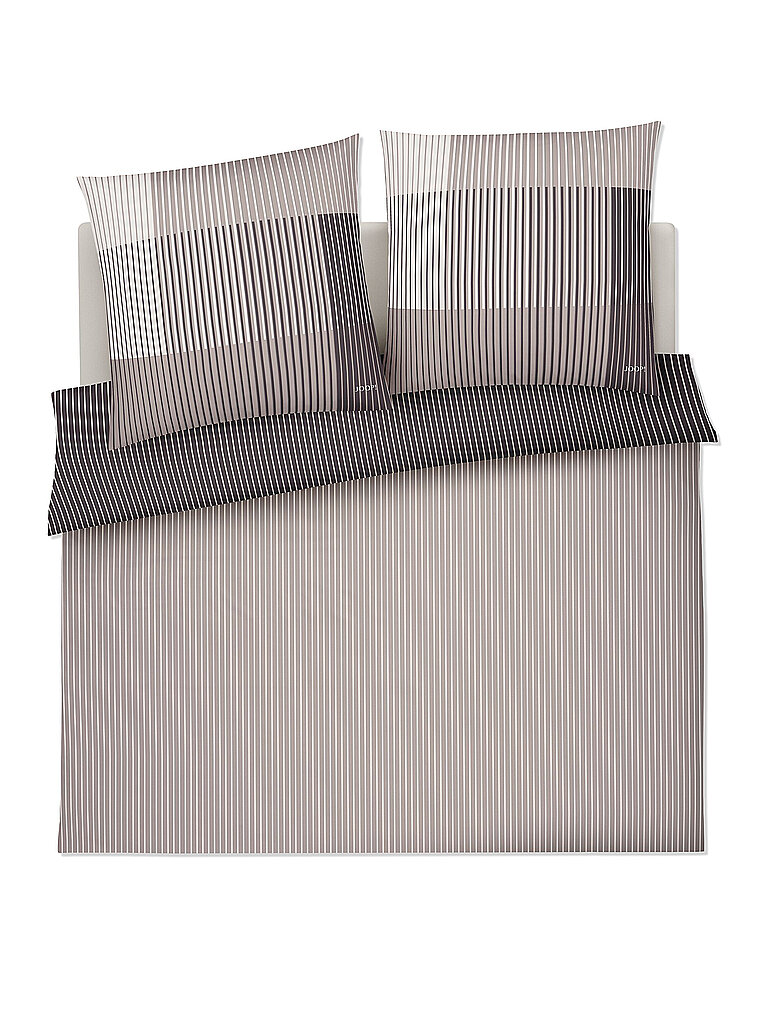 JOOP Satin Bettwäsche DIVIDED 2x 70x90cm / 200x200cm Blush hellgrau JOOP Satin Bettwäsche DIVIDED 2x 70x90cm / 200x200cm Blush hellgrau von Joop