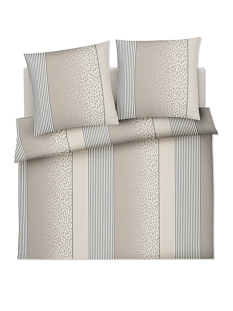 JOOP Satin Bettwäsche LEO 2x 70x90cm / 200x200cm Sand beige JOOP Satin Bettwäsche LEO 2x 70x90cm / 200x200cm Sand beige von Joop