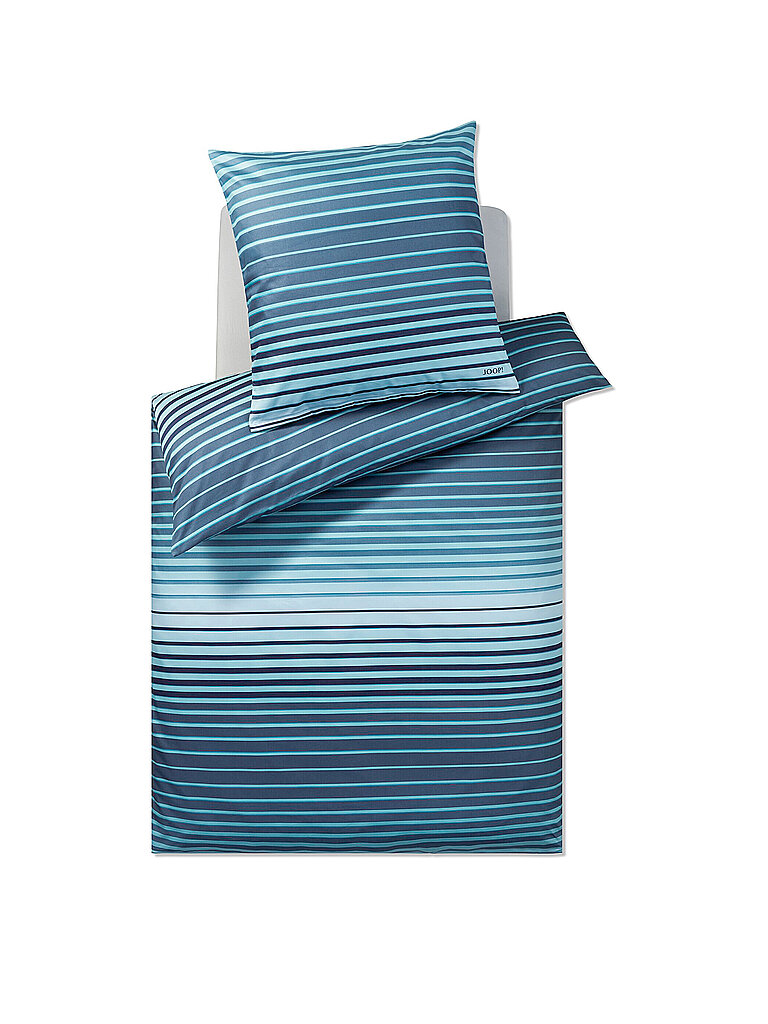 JOOP Satin Bettwäsche SHUTTER 70x90cm/140x220cm Ocean mint von Joop