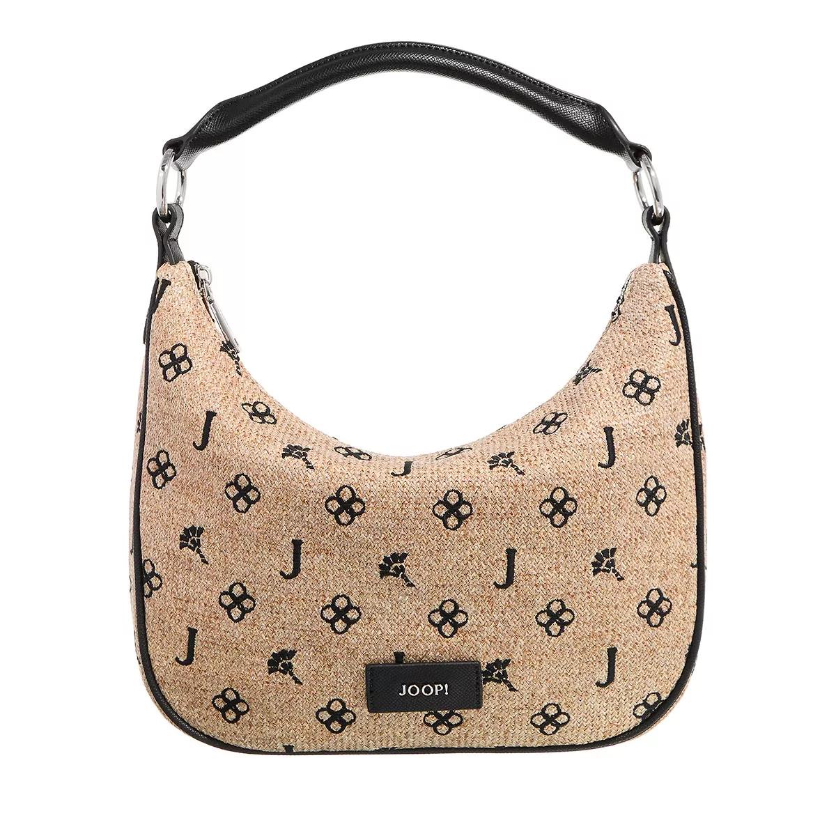 JOOP! Schultertasche - Decoro Tessere Ginger Shoulderbag Lvz - Gr. unisize - in Beige - für Damen von Joop!